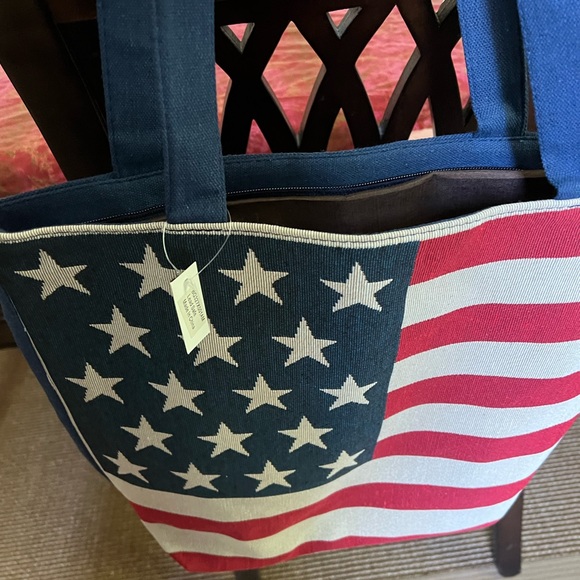 USA canvas tote bag - Picture 2 of 6